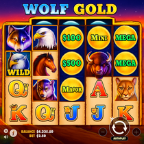 GambleZen - Wolf Gold Slot Game - Pragmatic Play