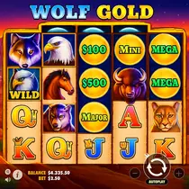 GambleZen - Wolf Gold Slot Game - Pragmatic Play